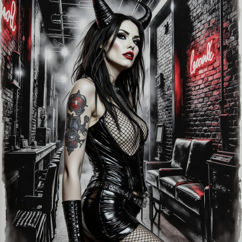 09-11-2025 - Devil Doll in latex outfit - Blog - Vaclav Vlasek - cameramen - photographer - director - designer